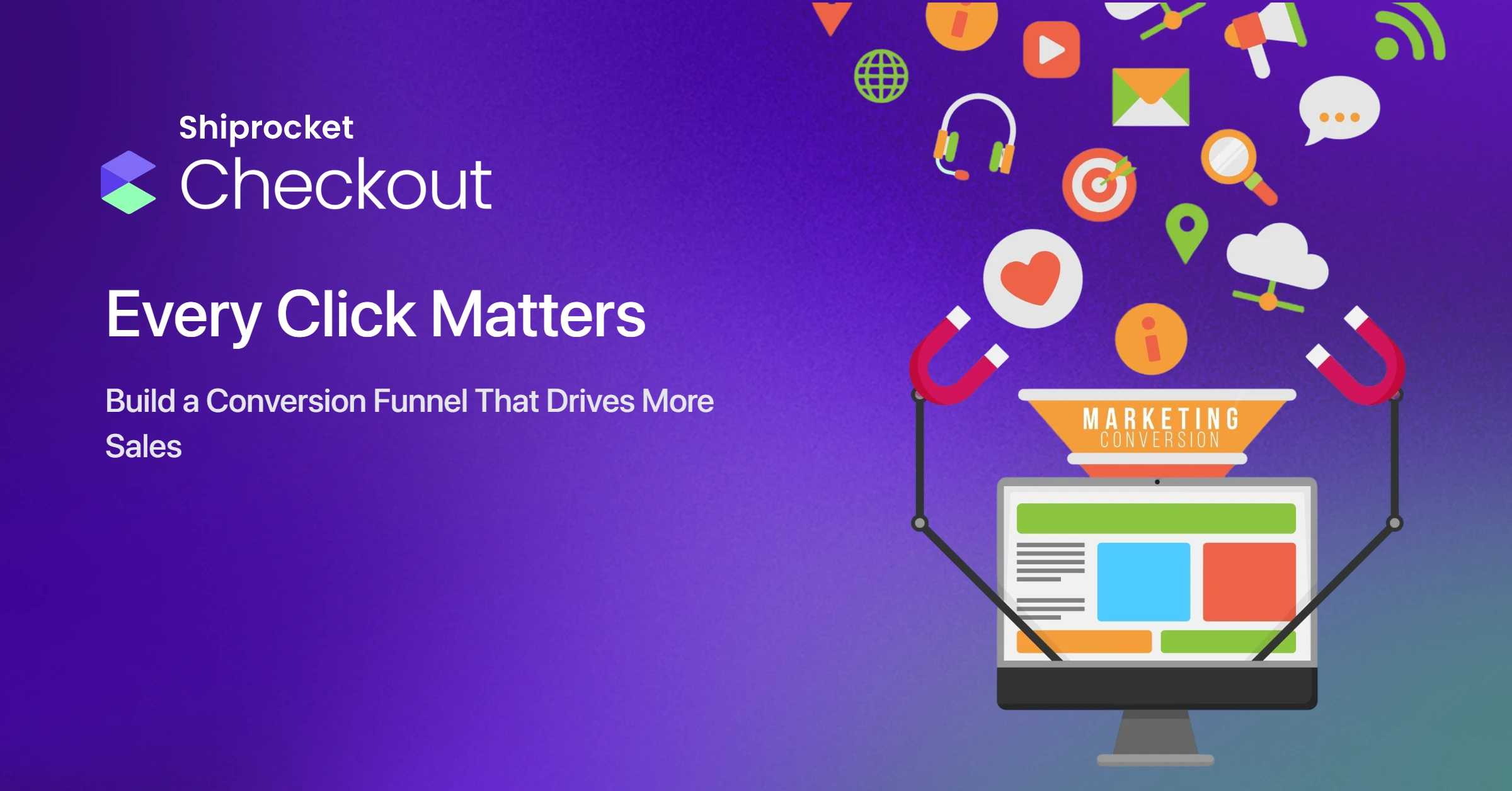 What is a conversion funnel in Marketing?