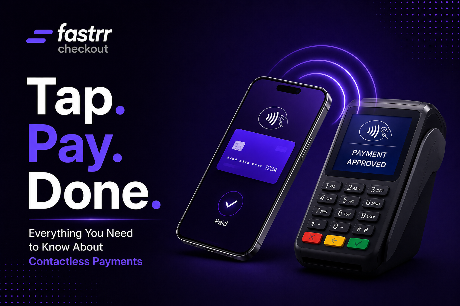 What are contactless payments?