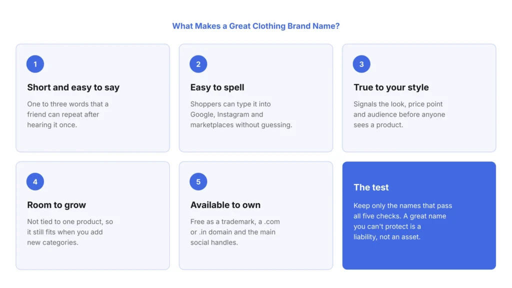What Makes a Great Clothing Brand Name